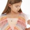 Girls' Birthstone Cubic Zirconia Sterling Silver Necklace - In Season Jewelry - 2 of 4