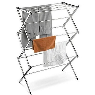 Lavish Home Collapsible Clothes Drying Rack, White : Target