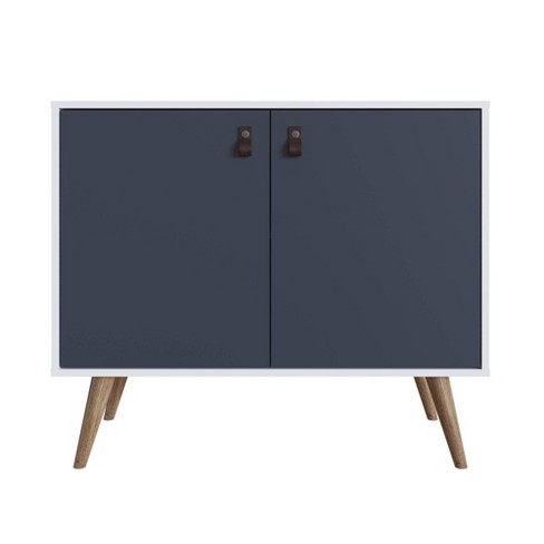 Extra Tall Cabinet Antique Blue - Buylateral