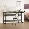 HOMLUX 52" Computer Desk Metal Frame Study Table Home Office Workstation w/Storage Compartment - 4 of 4