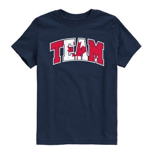 Boys' - Instant Message - Team Canada Short Sleeve Graphic T-Shirt - 1 of 4