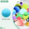 Unique Bargains PVC Durable Lightweight Bend-Resistant Sequin Embellishments 450 Pcs Lake Blue - 3 of 4