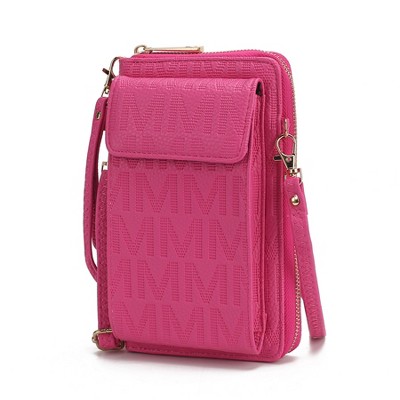 MKF Collection Caddy Vegan Leather Women’s Phone Wallet Crossbody Bag by Mia K