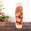 Stony Creek 11.75 In Winter Cardinals Pre-Lit Large Vase Christmas Lighted Glass Accent , Christmas Decor Chair Feeder Branches (1PC) - 2 of 4