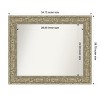 Amanti Art Luxe Non-Beveled Framed Bathroom Vanity Wall Mirror - 3 of 4