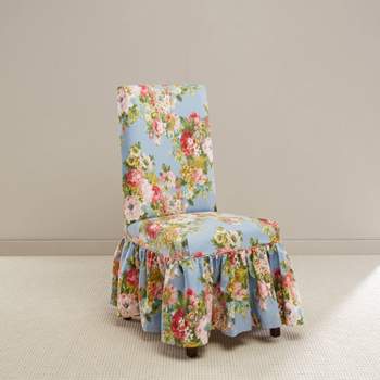 Juliet Long Chair Slipcover Chambray - Waverly Home