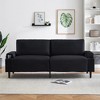 80.7" Loveseat Sofa, Easy to Install, Sleeper Recliner Furniture,Fabric Modern Sleeper Sofa Couch for Living Room, Sofa Cama, Wood Frame - 4 of 4