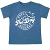 The Juniper Shop SmileyWorld Have The Day You Deserve Circle Toddler Short Sleeve Tee - 2 of 4