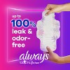 Always Radiant Womens Flexi-Wings Light Clean Scent Pads Size 1 15 ea - 2 of 4