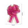 Unique Bargains Christmas Wedding Gift Wrapping Large Pull Bow 10 Pcs - 2 of 4