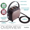 Ivation Steam Cleaner, Multipurpose Steamer with 18 Accessories for Sanitizing Floors, Tiles & More - 2 of 4