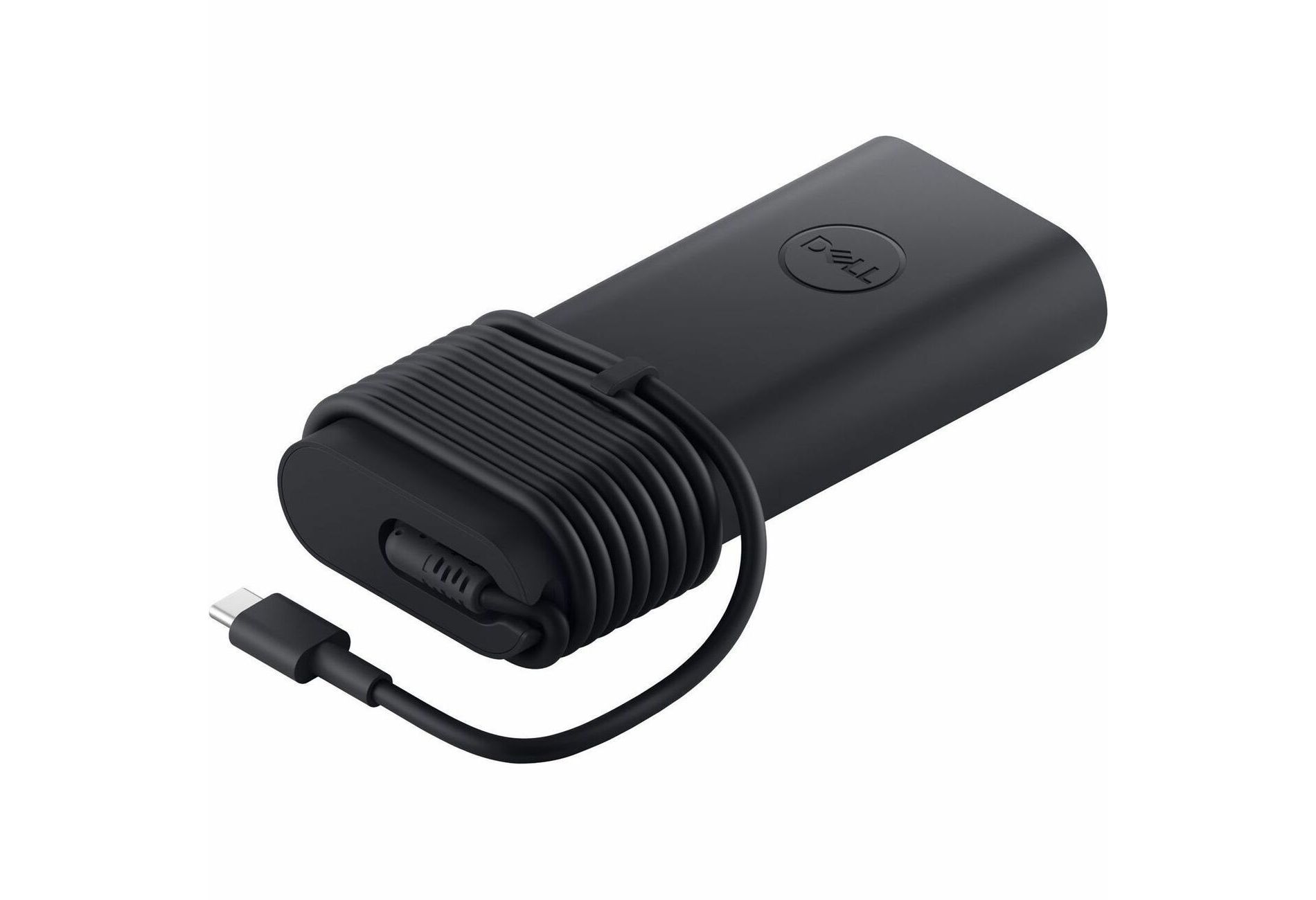 Dell 130W USB-C GaN Slim Adapter - 130 W - 3.28 ft Cable - 120 V AC, 230 V AC Input - 5 V DC, 9 V DC, 15 V DC, 20 V DC Output - 6.50 A