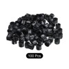 Unique Bargains Round Plastic Reusable Garment Hanger Marker Number Tag Black 100 Pcs - 3 of 3