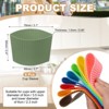 Unique Bargains Silicone Protective Heat Resistant Non Slip Coffee Cup Sleeve 6 Pcs - 2 of 4
