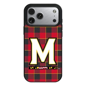 NCAA Big Ten Universities Plaid MagSafe Compatible Cell Phone Case for Apple iPhone 17 Series - 1 of 4