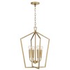 Capital Lighting Holden 4 - Light Chandelier in  Aged Brass - 3 of 4