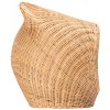 Toru Cat Bed W/ Cushion - PET6502 - White/Honey Natural - Safavieh Pets - 4 of 4