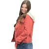 Women's Hooded Denim Jacket - RISEN - image 3 of 4