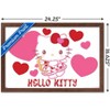 Trends International Hello Kitty: 25 Valentine's Day - Bow Framed Wall Poster Prints - 3 of 4