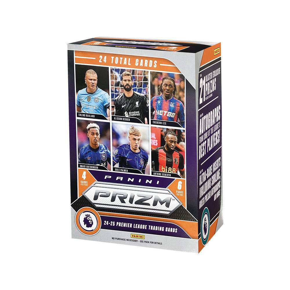 2024-25 Panini Prizm Premier League Soccer Trading Card Blaster Box