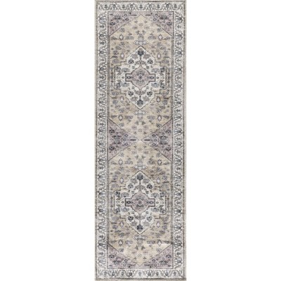 Nourison Washable Brilliance Medallion Indoor Rug
