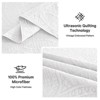 Inhand Microfiber Quilt Bedding Set, Soft Lightweight Coverlet For All Season - 3 of 4