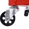 Syemin Lift Jacks ATV Motorcycle Engine Cradle Dolly 1500lbs, Heavy Duty Lift Jacksfor Tractor, Truck, SUV, Red, 18"*18.5"*8.7" - 4 of 4