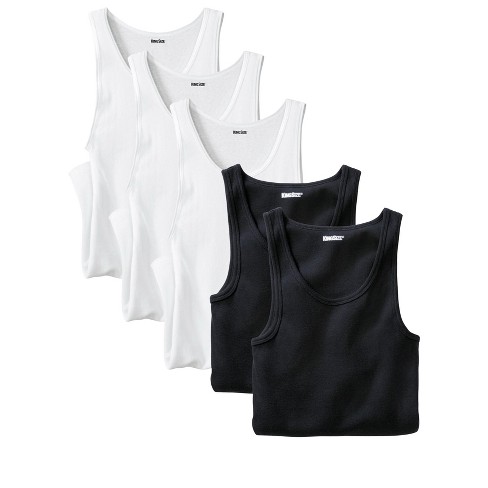 Men's Big & Tall 4pk Tank Top - Goodfellow & Co™ Black 4xl : Target