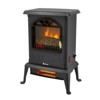 Karl Home 1500-Watt Infrared Electric Fireplace Stove with 2 Heat Settings in Black - 2 of 4