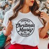 Simply Sage Market Women's Probably Watching Christmas Movies Short Sleeve Graphic Tee - 2 of 3