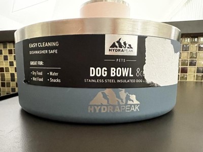 Black Rhino 42 Oz Double Insulated Stainless Steel Dog Bowls - Green :  Target