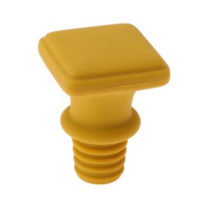 Unique Bargains Bottle Stoppers Square Flat Hand Wash Silicone 1.77"x1.38"x1.38" 1 Pc - 1 of 3