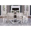 XIYUYEU Dining Table Farmhouse Style Wood Rectangle Dining Table Kitchen Furniture - 3 of 4