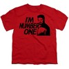 Boys' Star Trek Im Number One T-Shirt Red Medium - 2 of 4