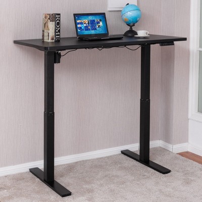 Costway 53'' 7-Button Electric Height Adjustable Sit-Stand Desk Standing Single Motor