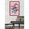 Trends International Disney Lilo and Stitch - Hearts Framed Wall Poster Prints - 2 of 4