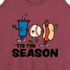Women's - Instant Message - Tis The Season Americana Graphic Racerback Tank - 2 of 4