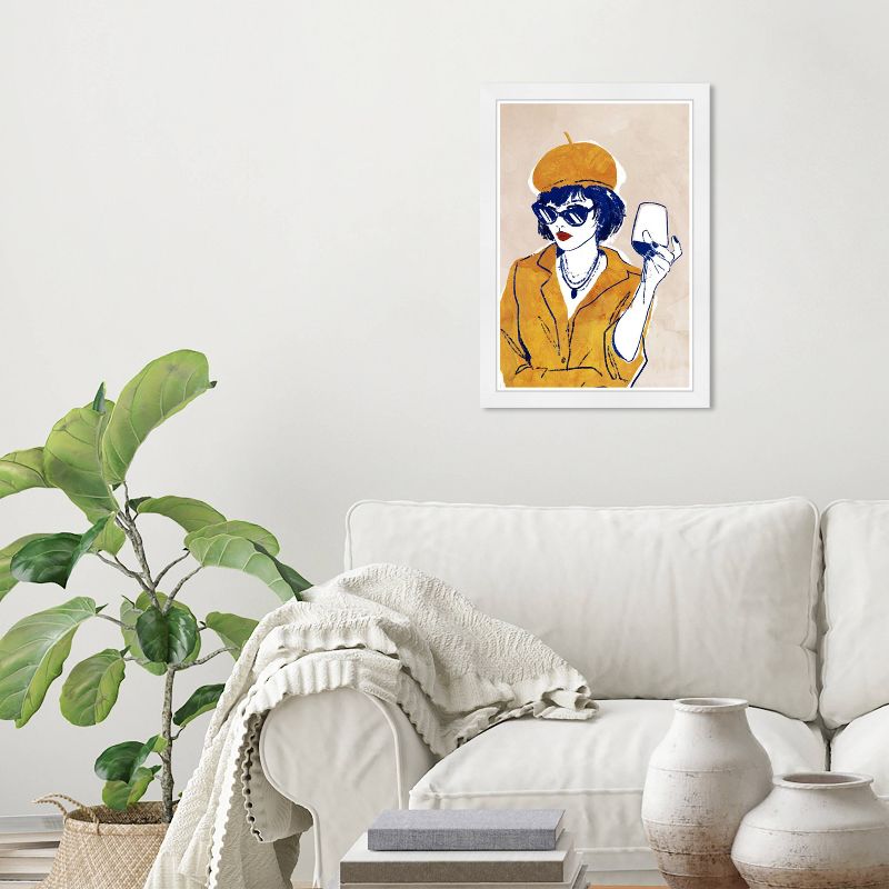 13&#34; x 19&#34; Afternoon Vibes Fashion and Glam Unframed Canvas Wall Art Yellow - Wynwood Studio, 6 of 7