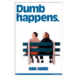 Trends International Dumb and Dumber - Dumb Happens Framed Wall Poster Prints - 1 of 4