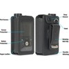 Case for Medtronic MiniMed 780G 770G 670G 630G 640G - Vegan Leather with Rotating Belt Clip and Screen Protection - Black - 3 of 4