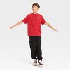 Boys' Mid-Rise Fleece Cargo Jogger Pants - art class™ - 3 of 3
