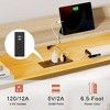 WOWLIVE Full/Queen/King Bed Frame with Storage Headboard, Metal Platform Bed Frame, Storage Bed with Charging Station and LED Light - 3 of 4