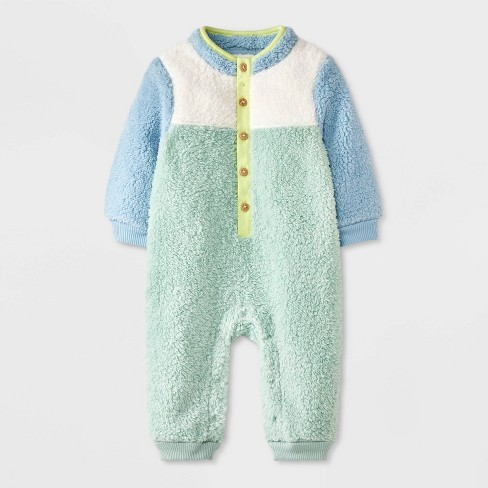 Baby Shearling Romper - Cat & Jack™ - image 1 of 4