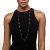Ross-Simons 14.82 ct. t.w. Multi-Stone Station Necklace in Sterling Silver - 2 of 3