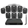 Swann DVR Security System, SWPRO Square Home Bullet Camera, 84680 Hub, Black - 2 of 4