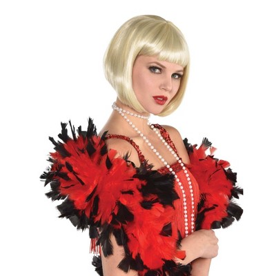 Flapper Blonde Halloween Costume Wig