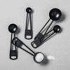 5pc Measuring Spoon Set Black - Hearth & Hand™ with Magnolia - image 2 of 4