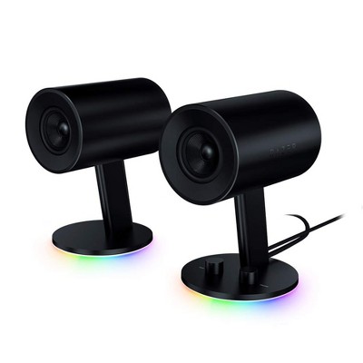 Razer Nommo Chroma Gaming Speakers - Custom Woven 3" Glass Fiber Drivers