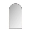 Sapphtopaz Iron Arch Retro Full Length Mirror with Supporting Leg Sturdy Freestanding Floor Body Mirrors with Iron Frame for Bedroom,Living Room - 2 of 4