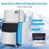 Acekool 550Lbs/24H Split Commercial Ice Machine with 350Lbs Storage, Stainless Steel Freestanding Ice Maker with Water Filter - 4 of 4